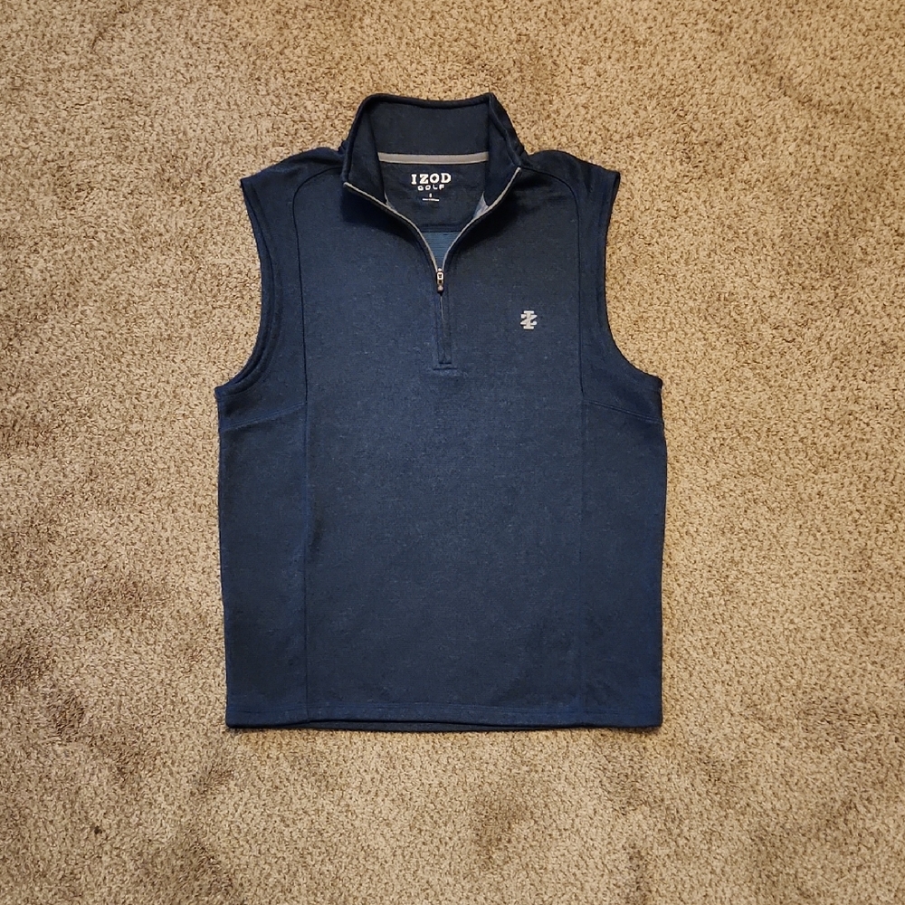Izod Men's Navy Sleeveless Vest